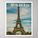 Search for vintage eiffel tower posters Retro