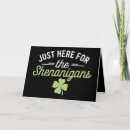 Search for shenanigans cards Shamrock