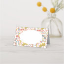 Search for butterflies place cards Blue