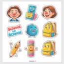 Search for cute cartoon character stickers Children