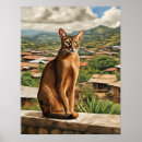 Search for abyssinian cat art Cats