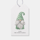 Search for christmas gnome gift tags Green