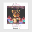 Search for yorkie puppies stickers Holiday yorkie poo