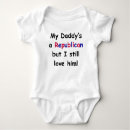 Search for funny political baby clothes Conservative