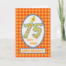 Search for a 75th flowers birthday cards Seventy fifth