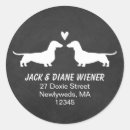 Search for dog wedding stickers Modern