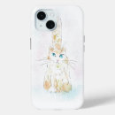 Search for cute cat iphone cases Watercolor