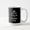 Search for keep calm crown mugs Motivational