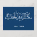 Search for boston skyline postcards America