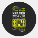 Search for funny tennis stickers Racket
