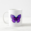 Search for blue butterfly wings mugs Purple