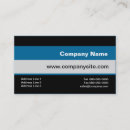 Search for linear business cards Blue