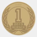 Search for school awards stickers First place