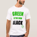 Search for green is the new black tshirts Funny