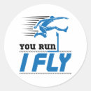 Search for track runner stickers Funny