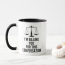 Search for conversation mugs Law student