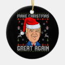 Search for funny trump christmas tree decorations Make