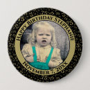 Search for 75th birthday badges 75 years old