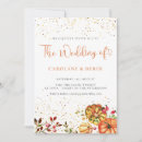 Search for pumpkin wedding invitations Botanical