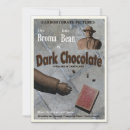 Search for dark chocolate invitations Brown