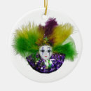 Search for mardi gras mask christmas tree decorations Purple