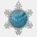 Search for turquoise christmas tree decorations White