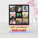 Search for 51st birthday cards Fifty first birthday