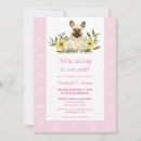 Search for bulldog invitations Pink