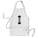 Search for barbers aprons Black and white