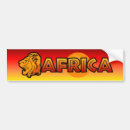 Search for africa bumper stickers Lion
