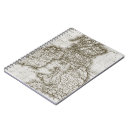 Search for old world map notebooks Pirate