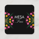 Search for mexican business cards Floral