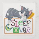 Search for kitten sleeping invitations Party