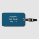 Search for blank luggage tags Create your own