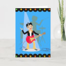 Search for guitar player birthday cards Rock star