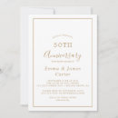 Search for 5th anniversary invitations Minimalist 25th anniversary