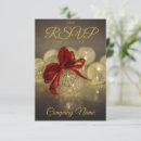 Search for holiday party rsvp cards Gold
