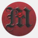 Search for m monogram stickers Red