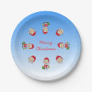 Search for santa claus paper bowls Cartoon