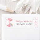 Search for koala return address labels Baby shower