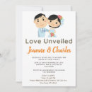 Search for bride and groom cartoon invitations Marriage