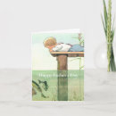 Search for fishing fathers day cards Vintage