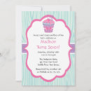 Search for pink purple cupcake birthday invitations Kids birthday party