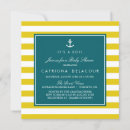 Search for teal baby girl shower invitations Yellow