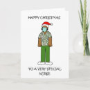 Search for nursing christmas cards Cartoon