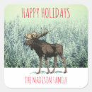 Search for happy moose stickers Winter