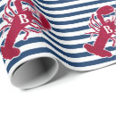 Search for red white and blue stripes wrapping paper Nautical