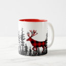 Search for modern black white christmas tree mugs Buffalo plaid