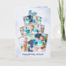 Search for baby boy first birthday cards Blue