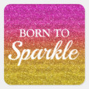 Search for yellow glitter stickers Elegant